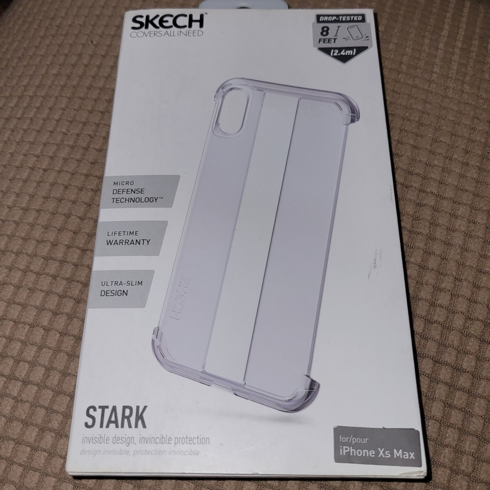 SKECH Stark Naked Shockproof Protective Case for Apple iPhone Xs Max